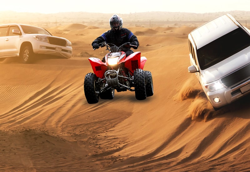 Morning Desert Safari with Quad Bike